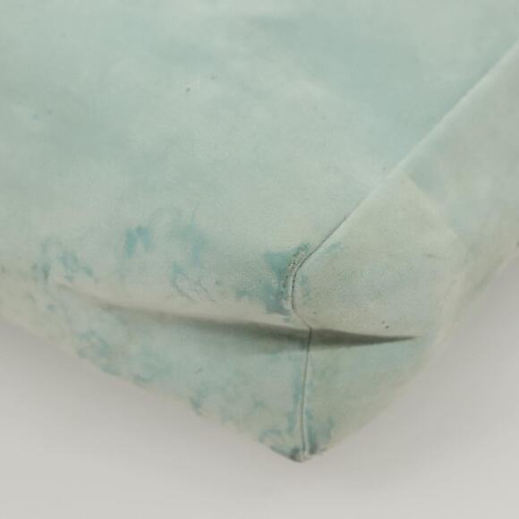 GUCCI Hand Bag Suede Light Blue Black 002 002 - Picture 12 of 16